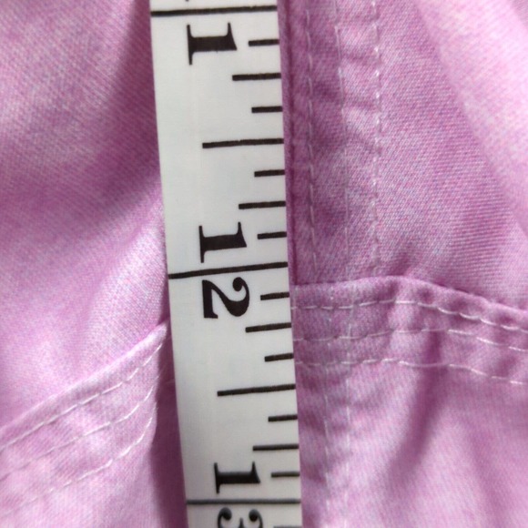 Michaels Swimwear Mens Medium Swim Trunks Lined Pink Embroidered Polyester USA - Picture 8 of 9